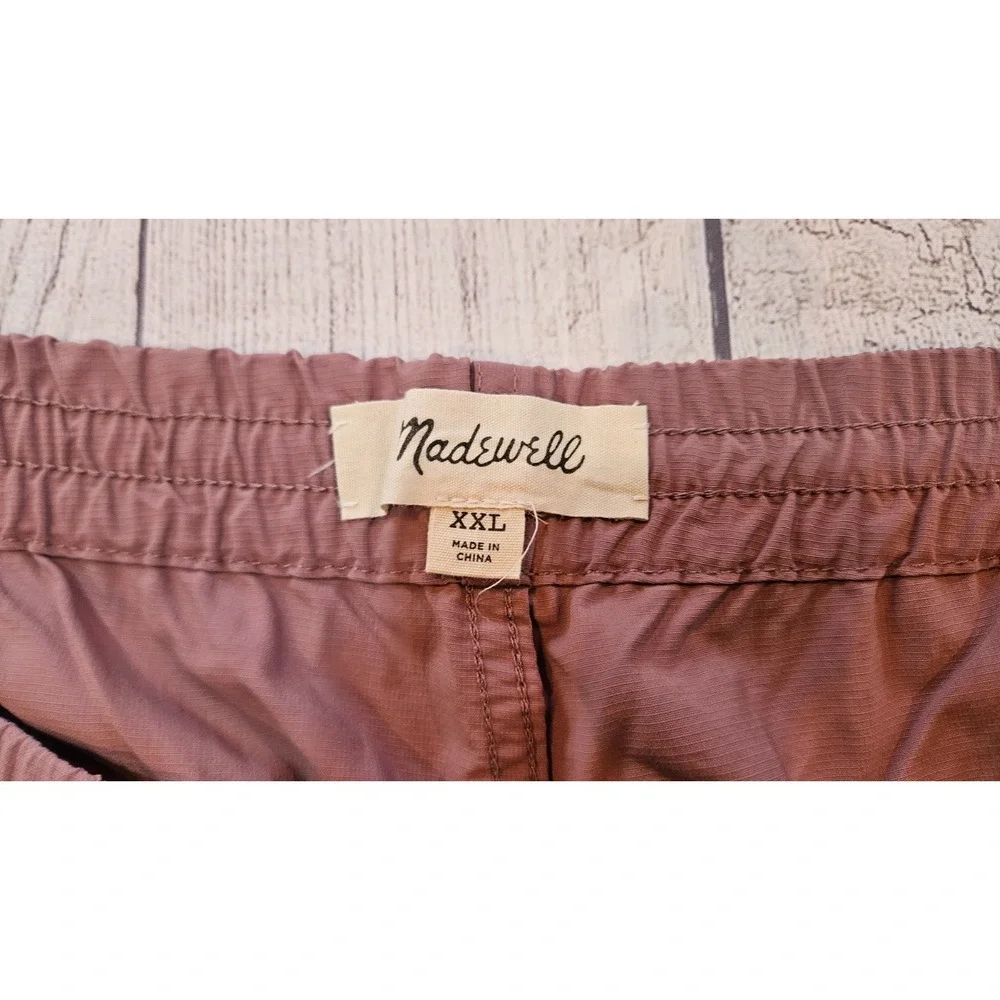 Madewell Shorts Mens XXL‎ Pink Elastic Waist Drawstring Swim Casual Summer